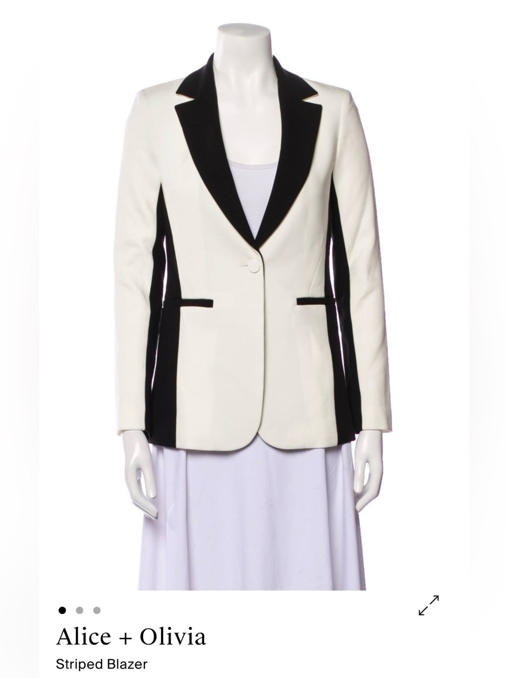 Alice + Olivia colour block blazer EUC